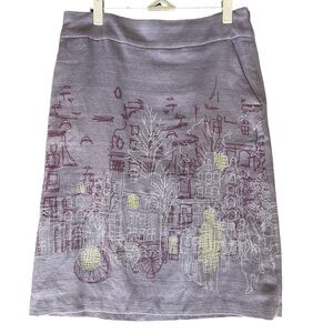 White Stuff embroidered Skirt 10